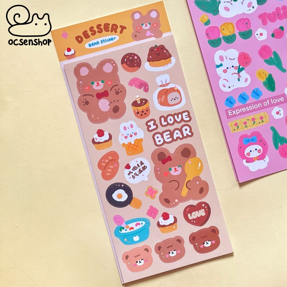 Sticker Động vật (8x15.5cm)