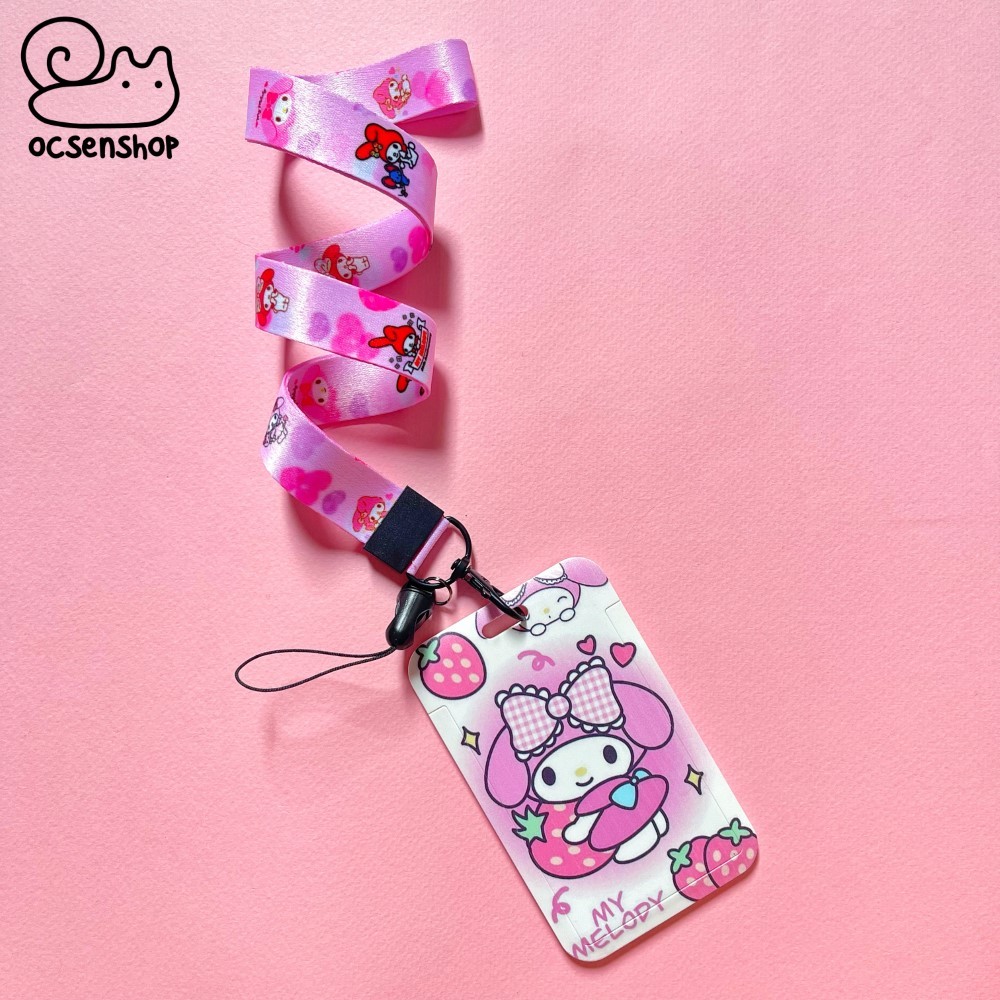 Card holder kèm dây Sanrio