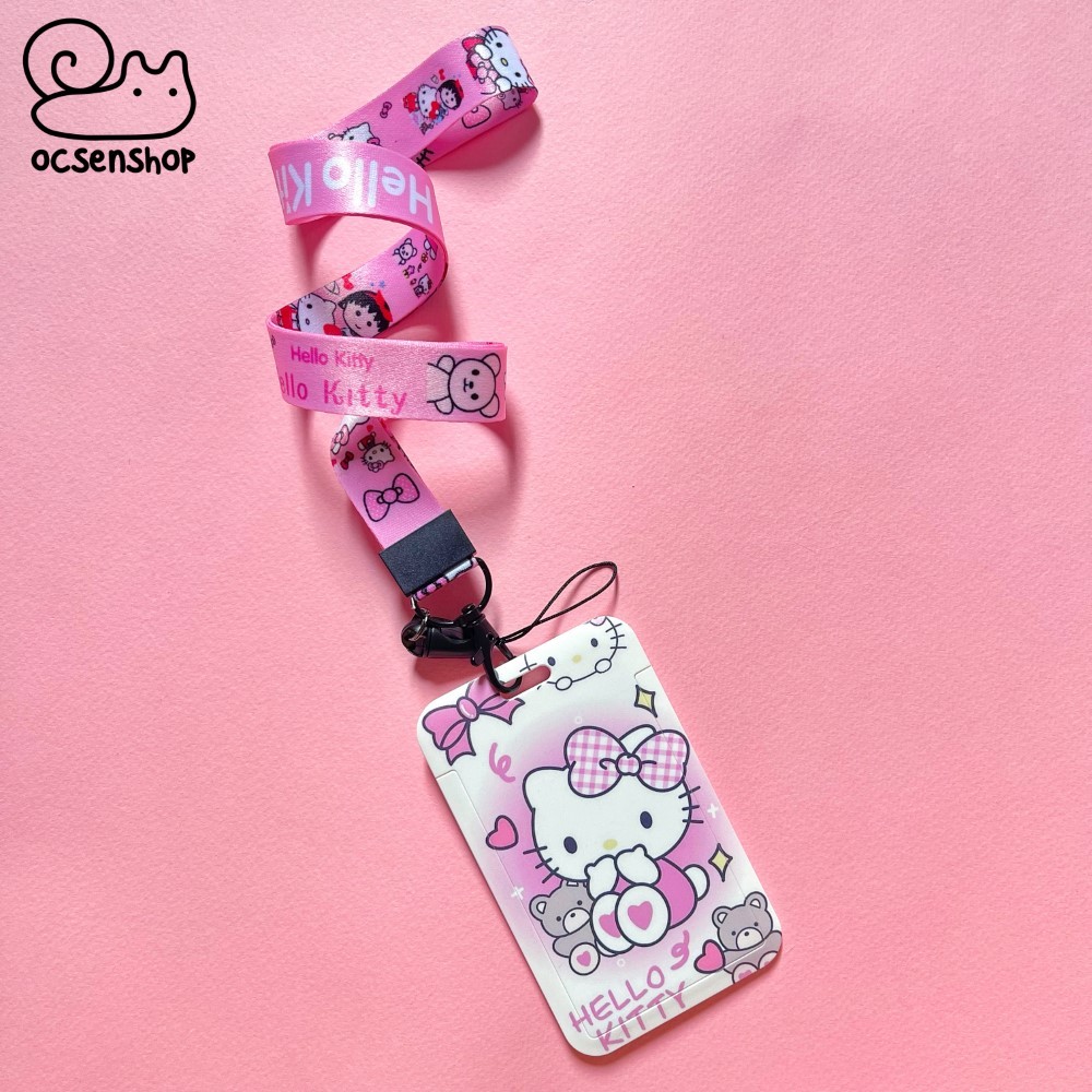 Card holder kèm dây Sanrio