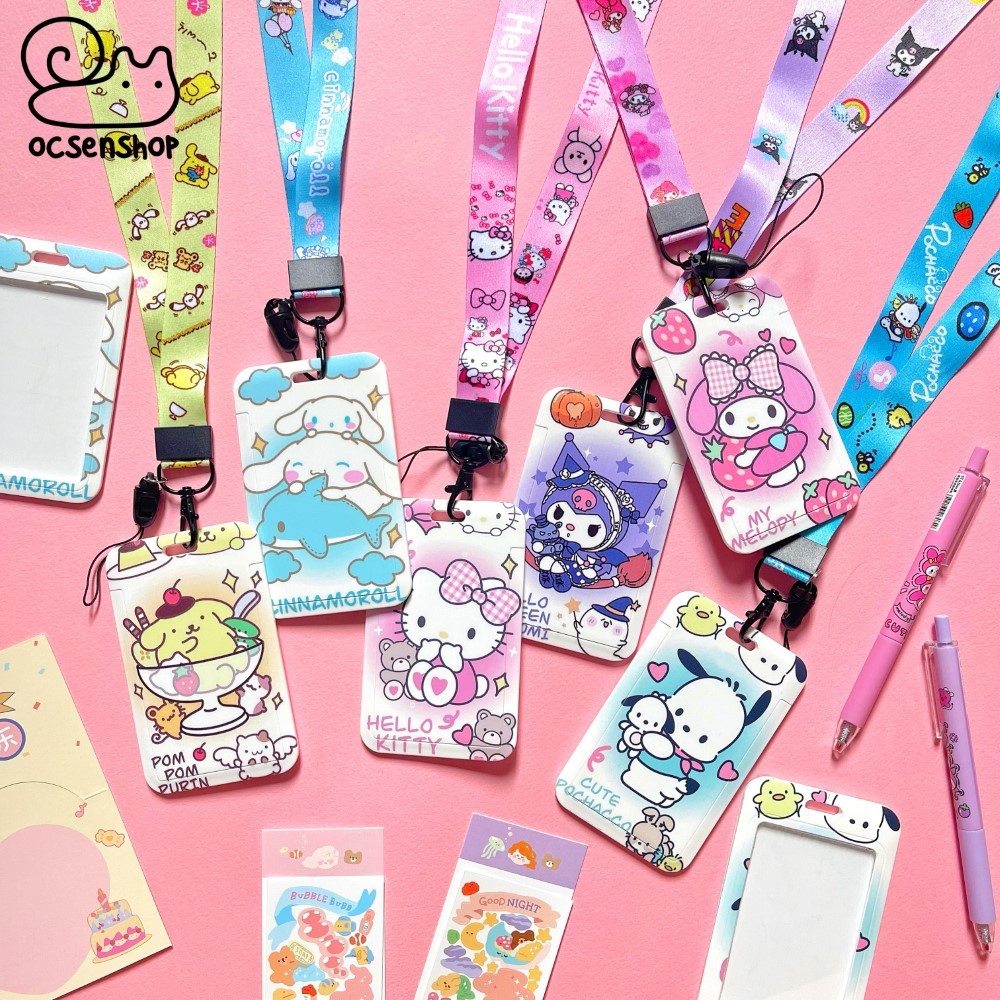 Card holder kem day Sanrio