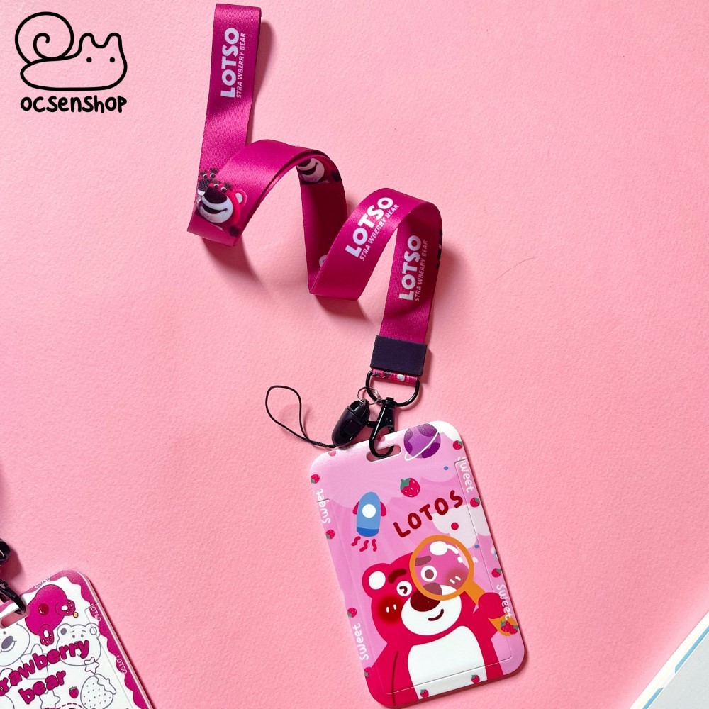 Card holder kèm dây Lotso