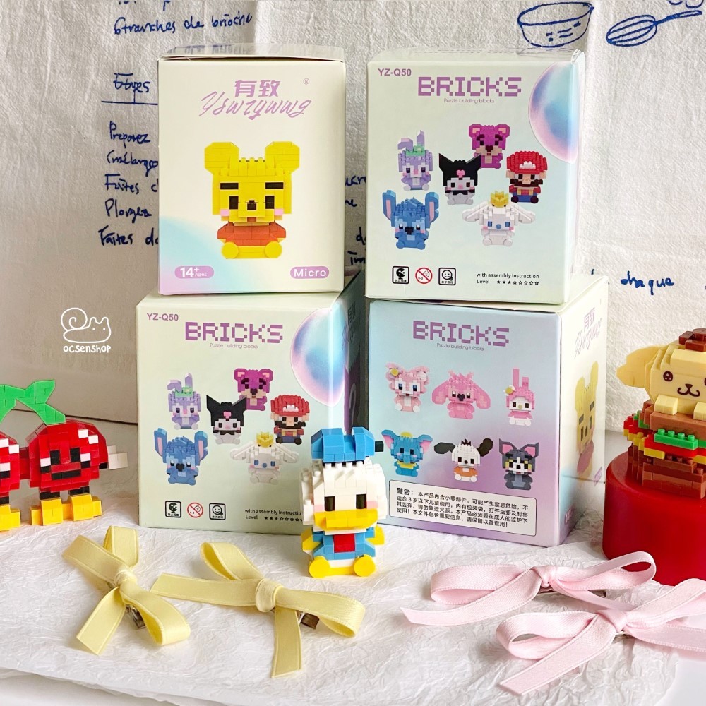 Bo xep hinh blind box Cartoon