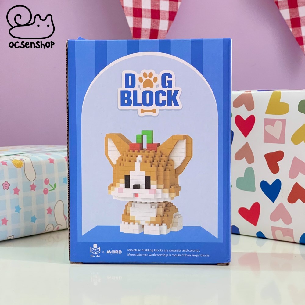 Bộ xếp hình Dog Block