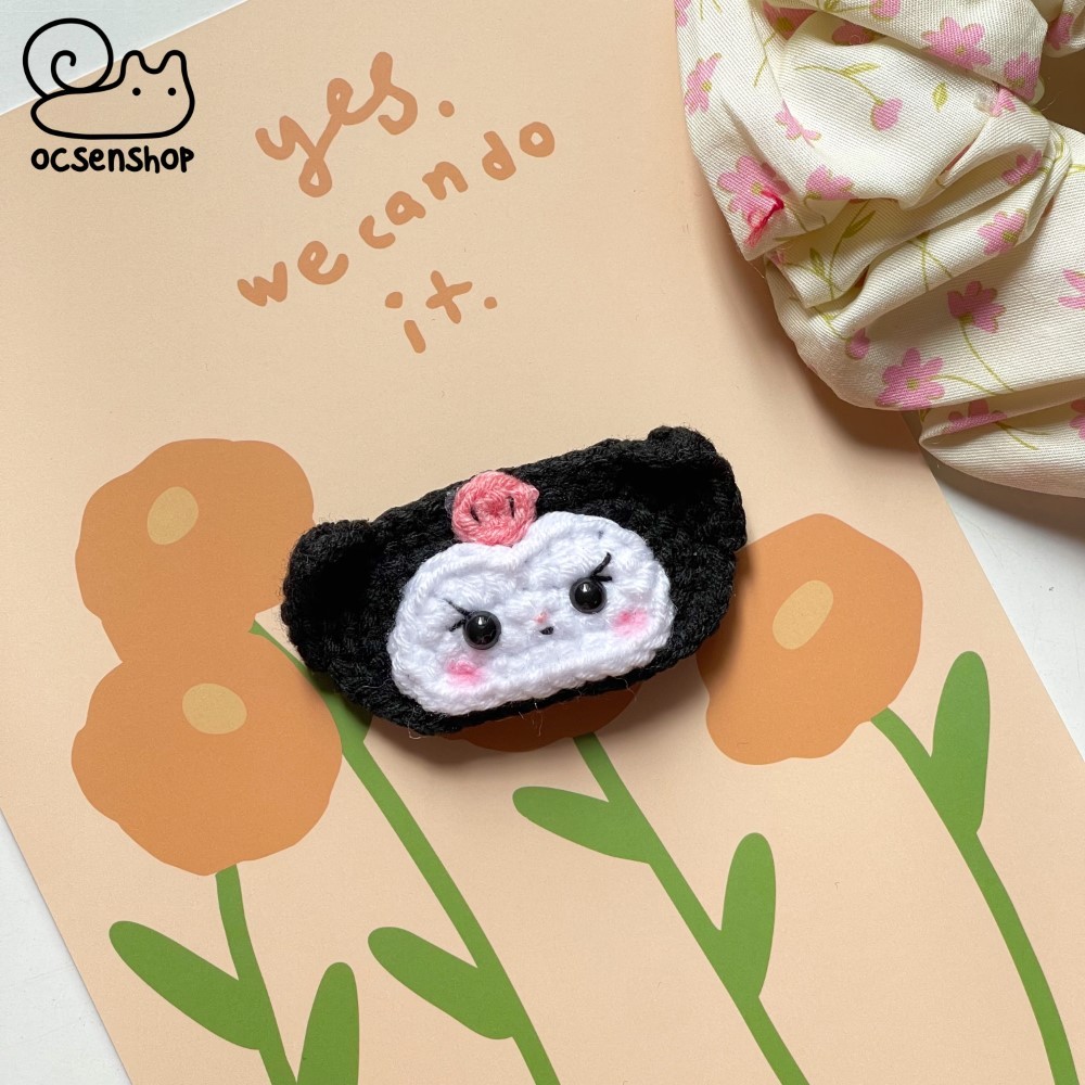 Kẹp tóc len Sanrio