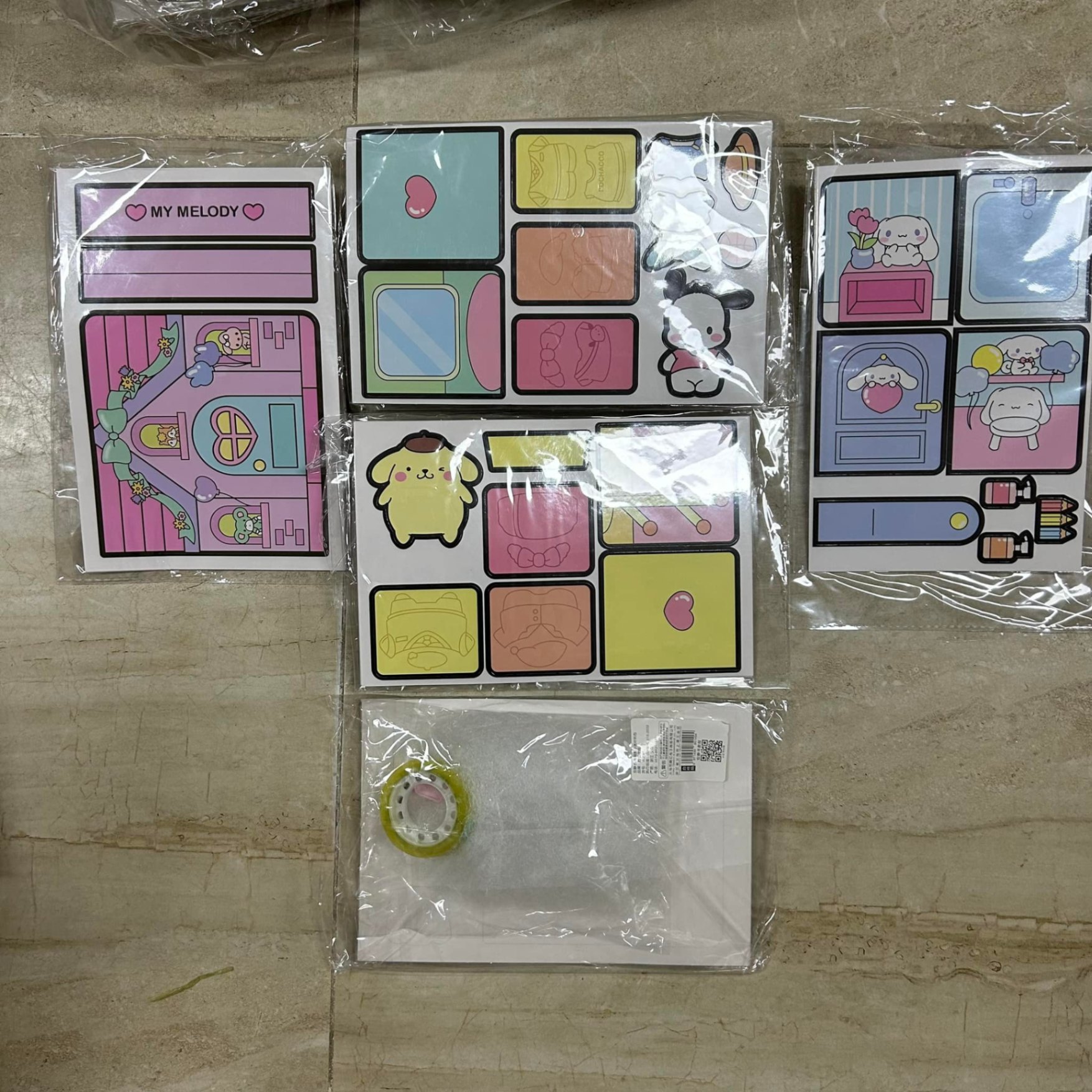 Bộ mô hình DIY Sanrio