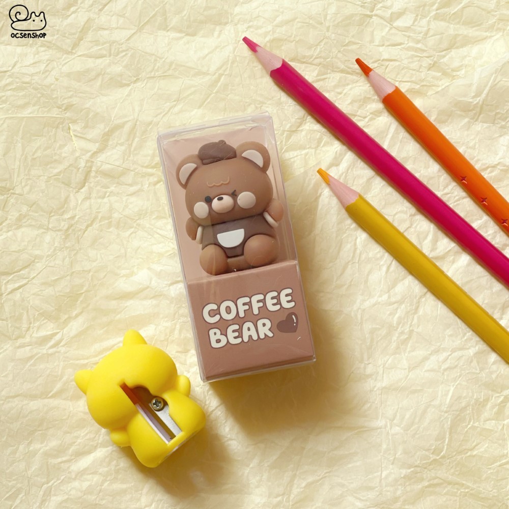 Gọt bút chì Coffee Bear