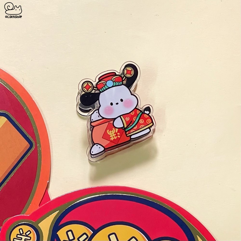 Kẹp nhựa Sanrio Tết