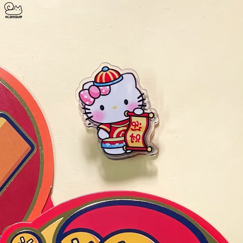 Kẹp nhựa Sanrio Tết