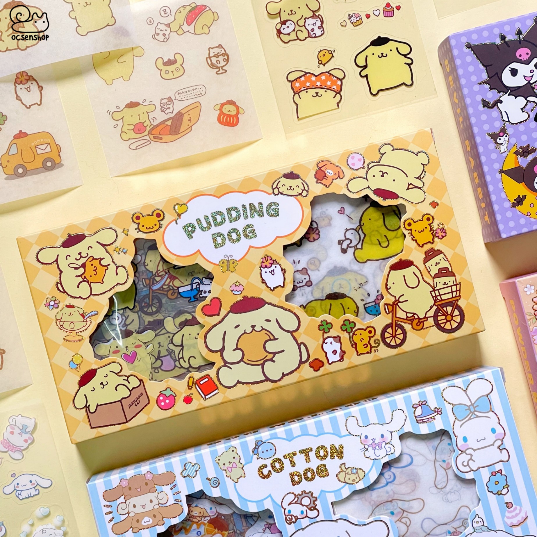 Hộp sticker Sanrio (40 tấm)