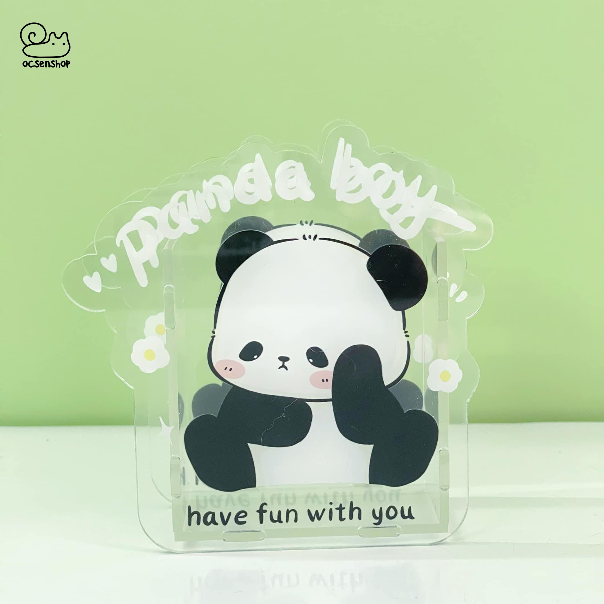 Ống đựng bút Panda