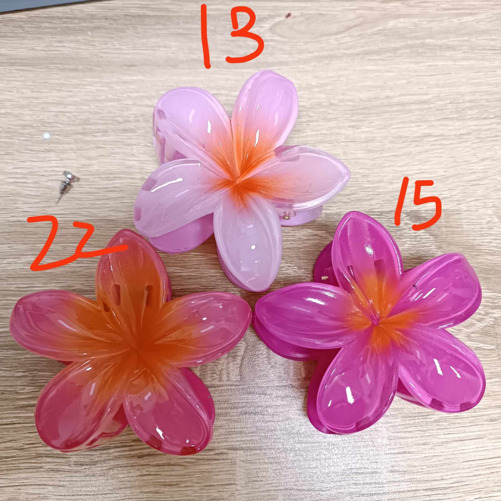 Kẹp càng cua Hoa sứ đặc (8cm)