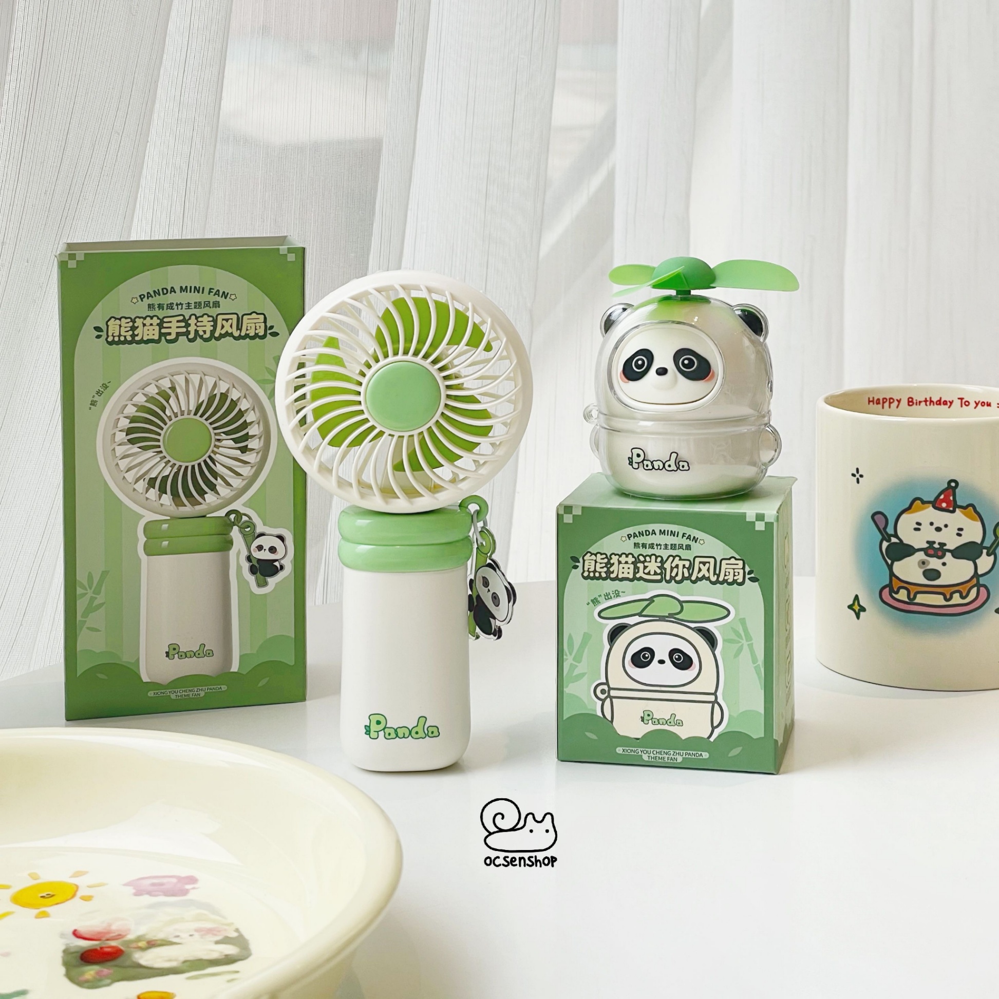 Quạt USB Panda