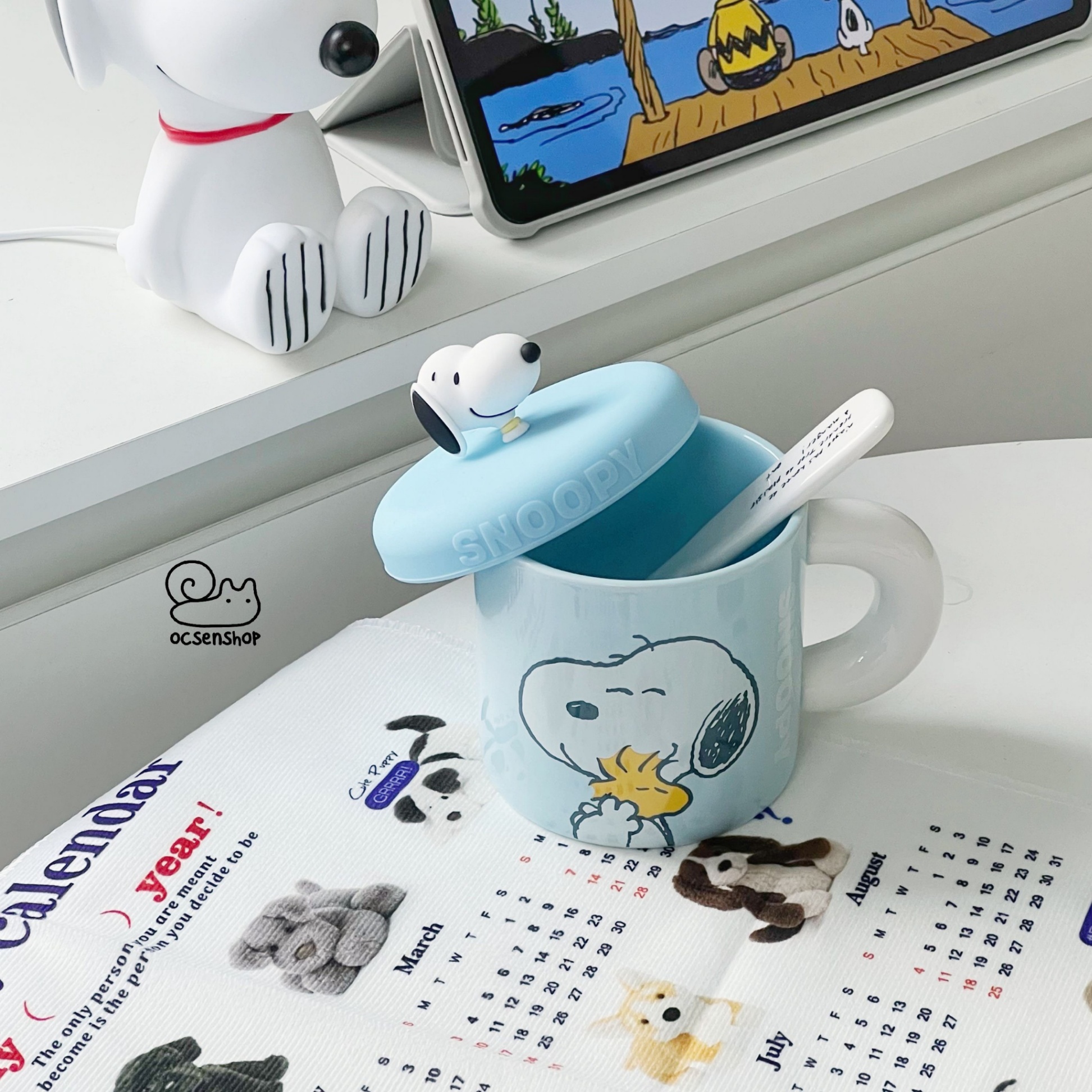 Cốc sứ Snoopy (360ml)