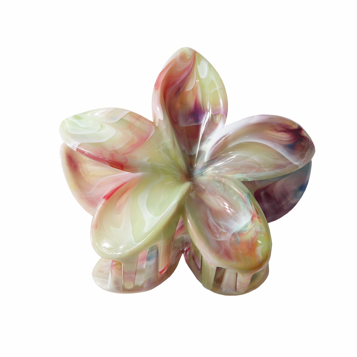 Kẹp càng cua hoa sứ Marble (8cm)