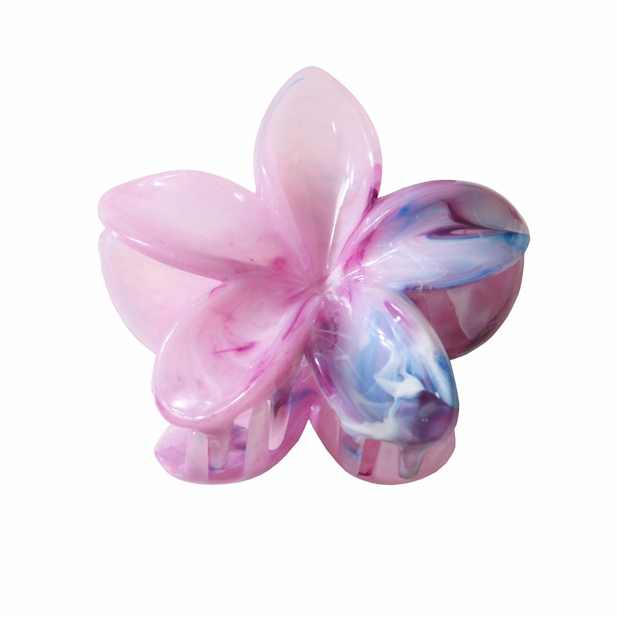 Kẹp càng cua hoa sứ Marble (8cm)