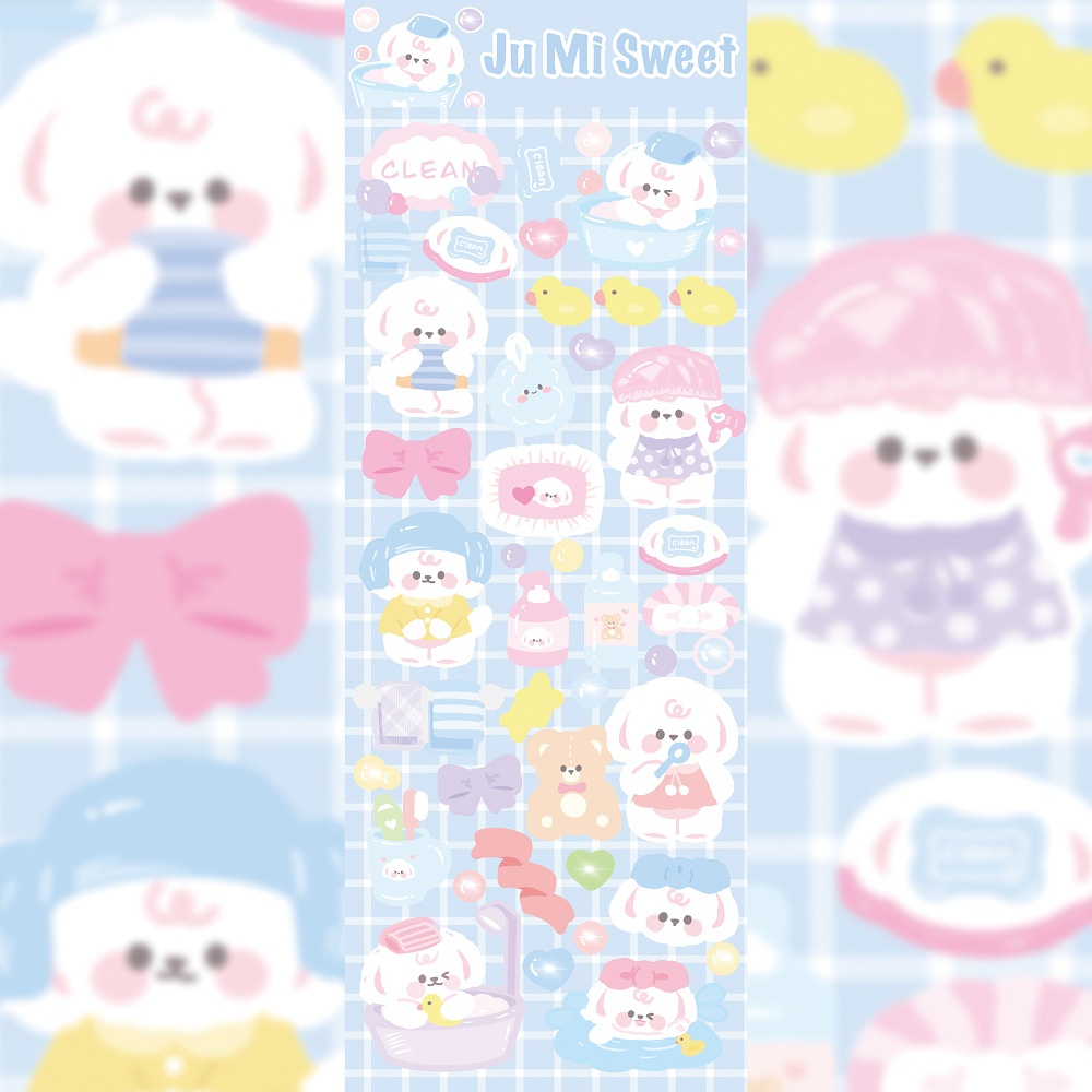 Sticker Ju Mi Sweet (7x19cm)