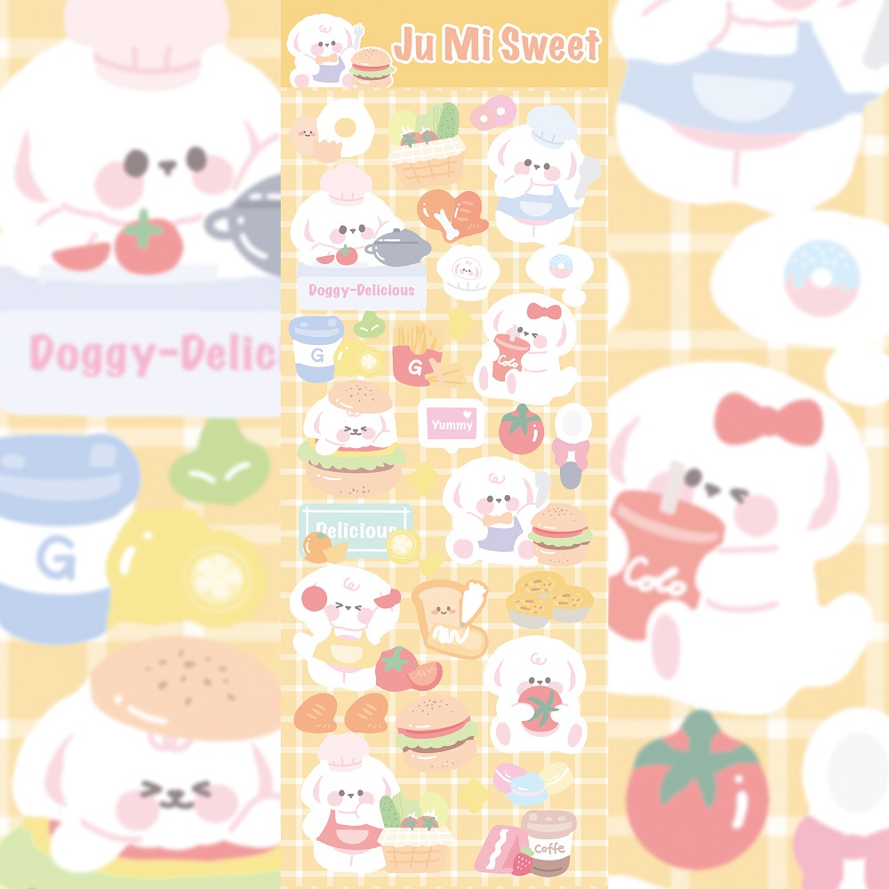 Sticker Ju Mi Sweet (7x19cm)