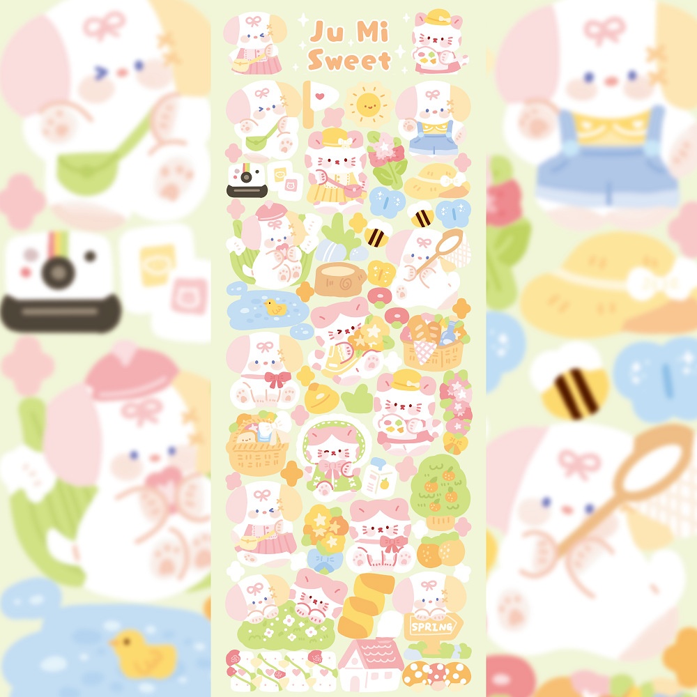 Sticker Ju Mi Sweet (7x19cm)