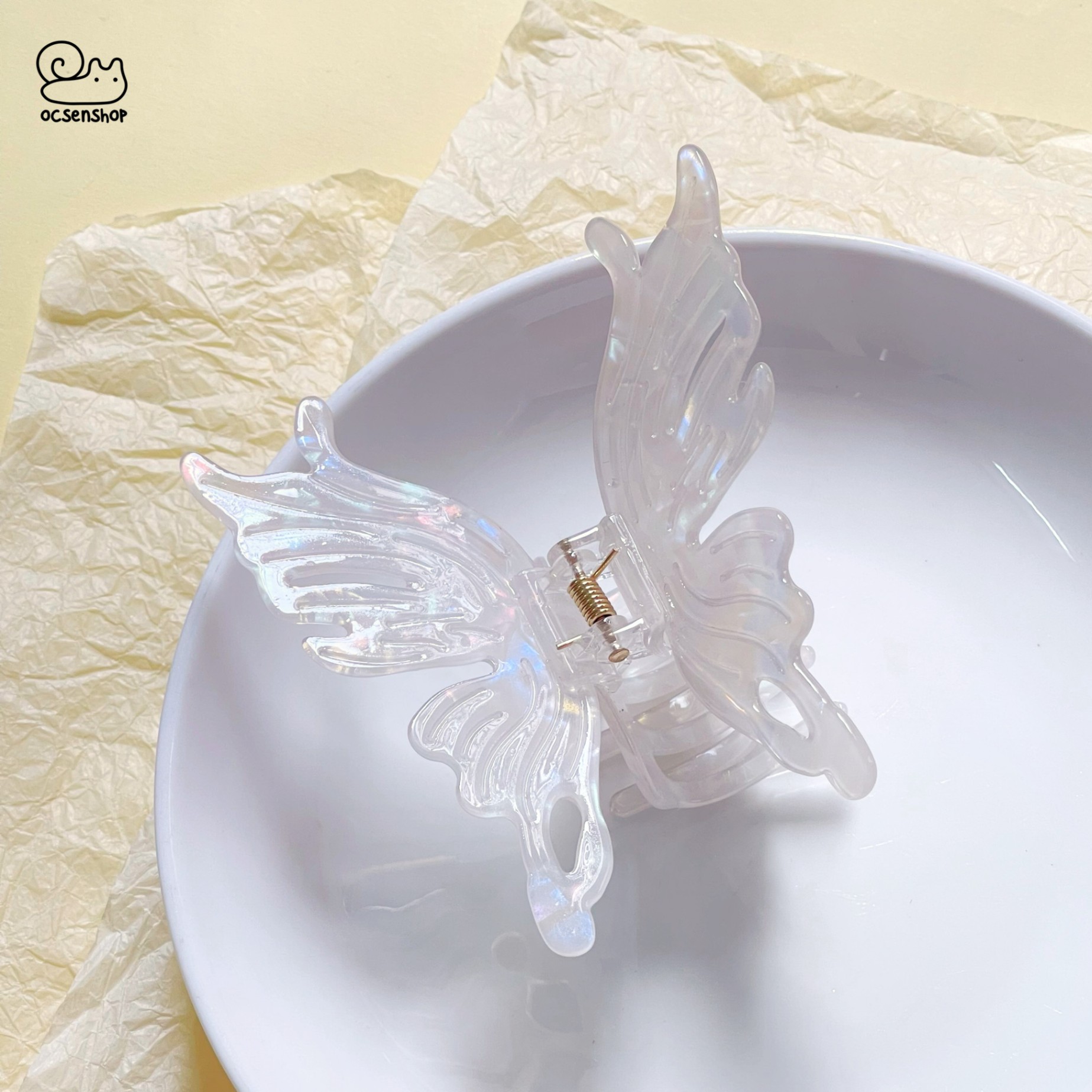 Kẹp càng cua xà cừ Butterfly (9cm)