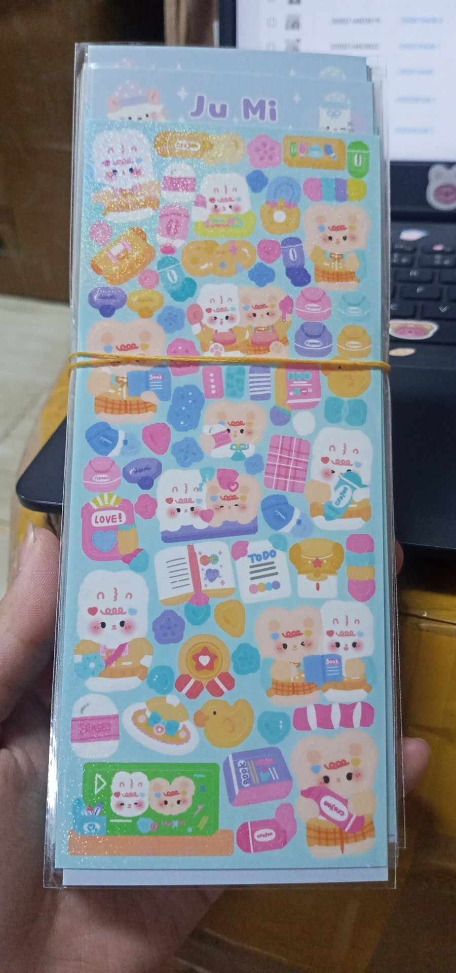 Sticker Ju Mi Sweet (7x19cm)