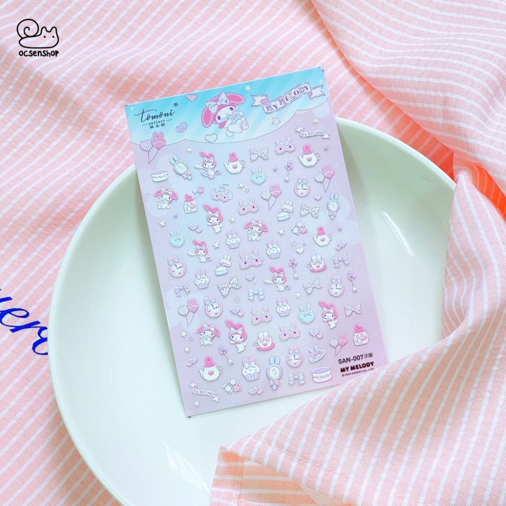 Nail sticker Tomoni Sanrio