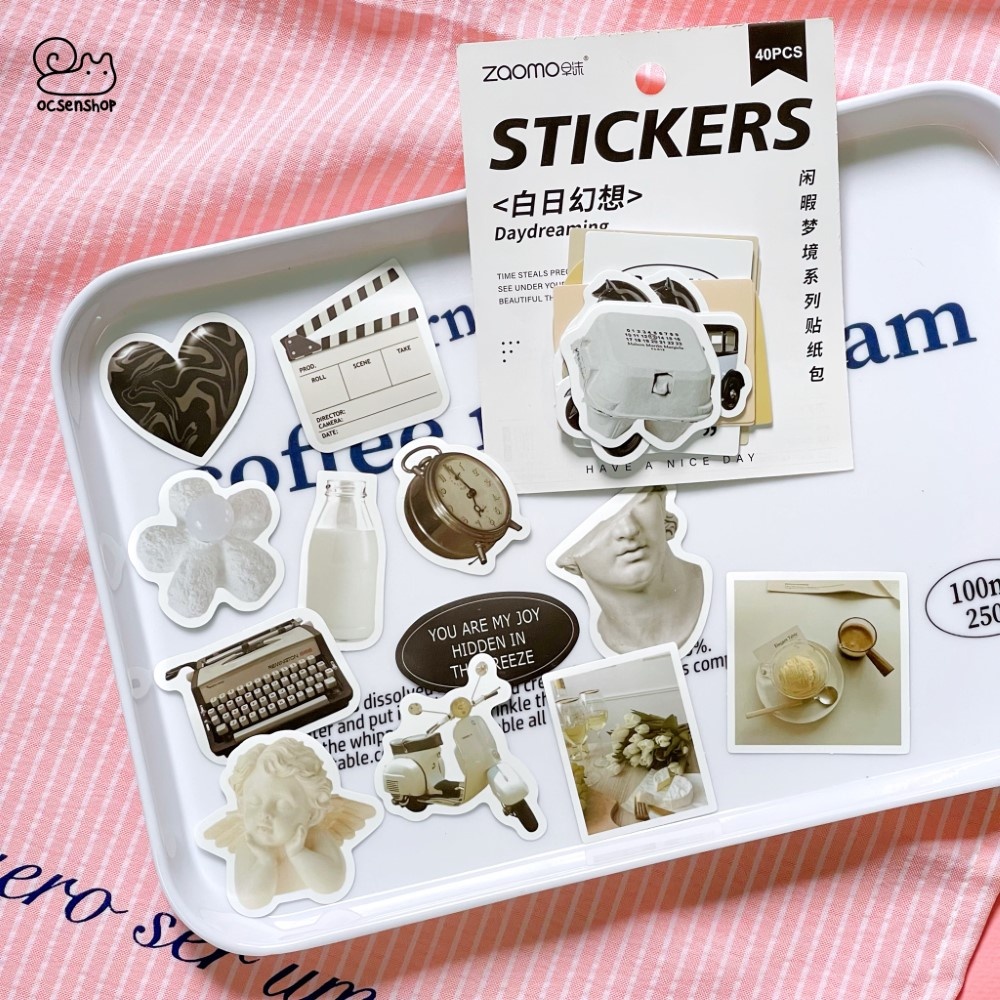 Sticker gói họa tiết (40c)