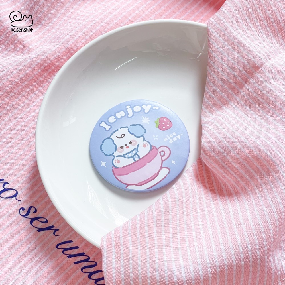 Gương 1 mặt Sanrio cartoon