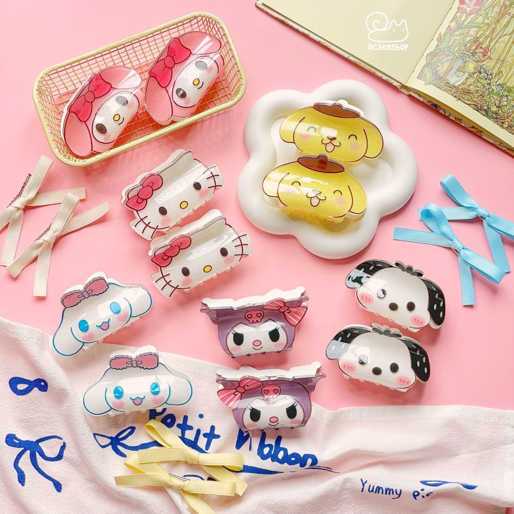 Kẹp càng cua Mặt Sanrio