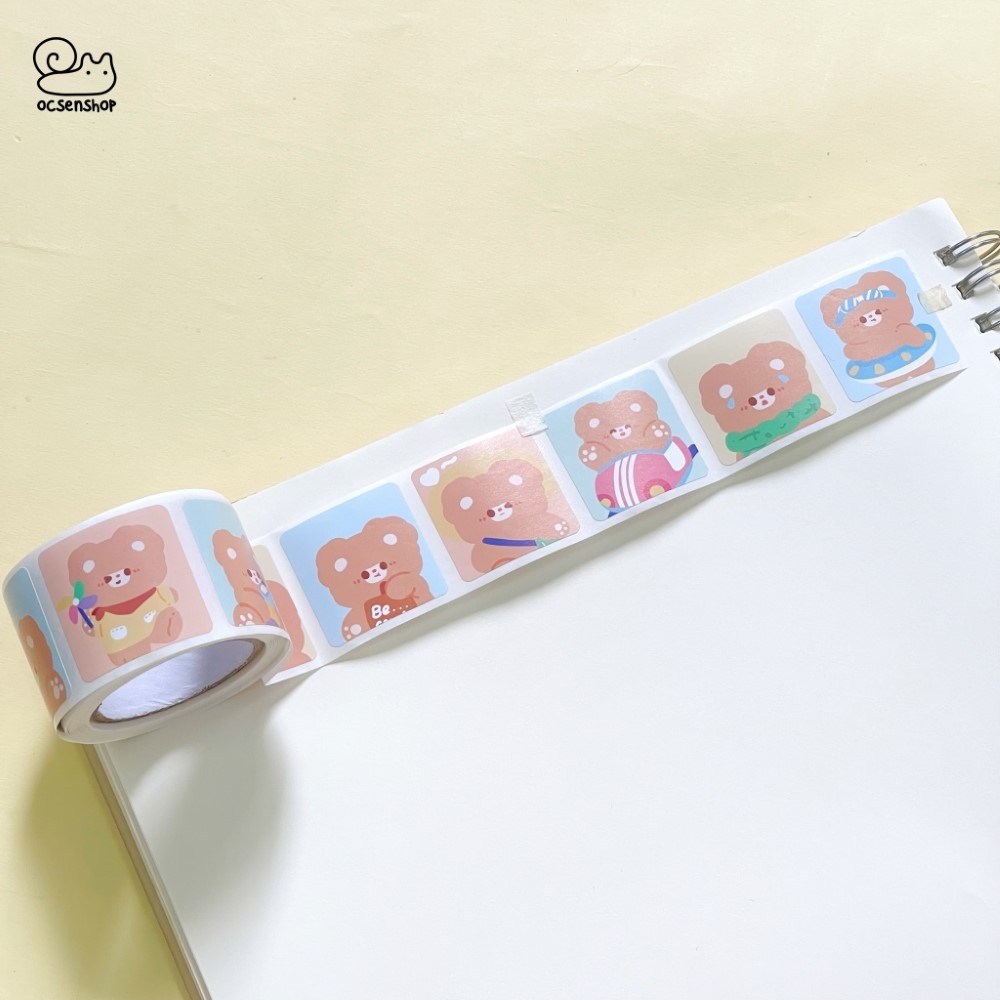 Sticker dạng cuộn Cartoon