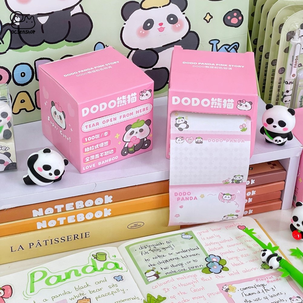 Dodo Notes Note dạng cuộn DoDo Panda