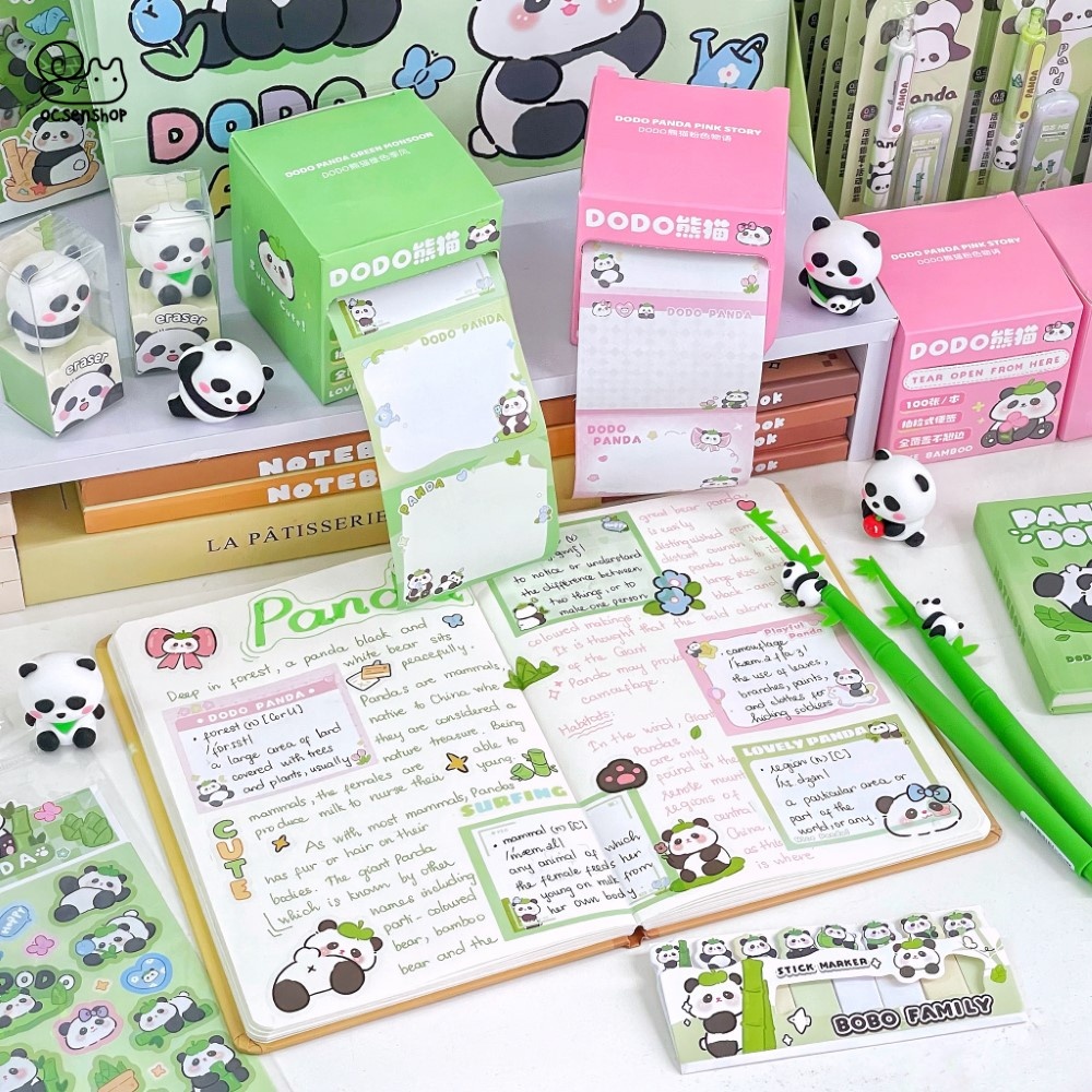 Dodo Notes Note dạng cuộn DoDo Panda