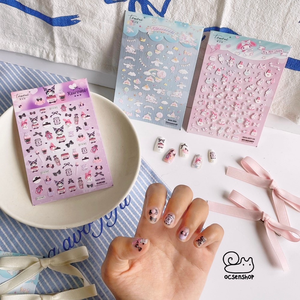 Nail sticker Tomoni Sanrio