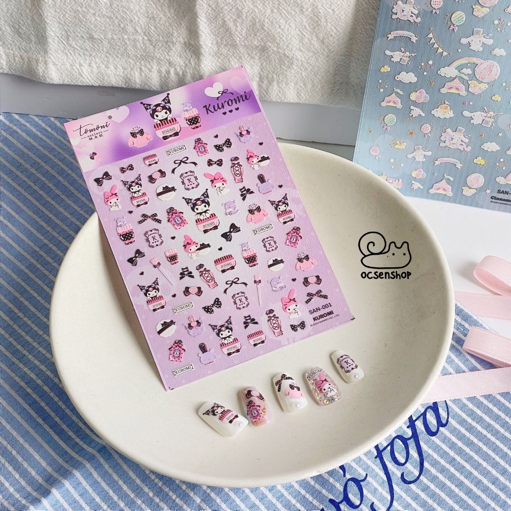 Nail sticker Tomoni Sanrio