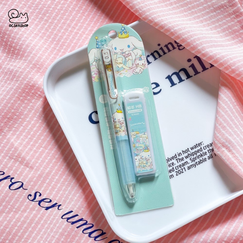 Set bút chì kim + ngòi Cinnamoroll