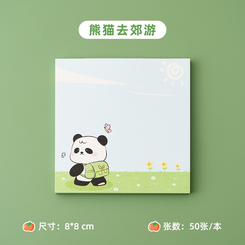 Note vuông Panda (50 tờ)