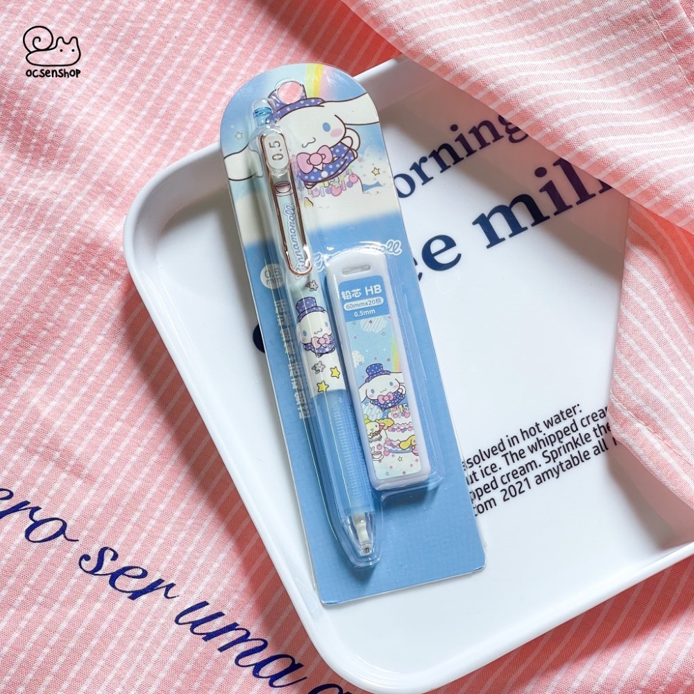 Set bút chì kim + ngòi Cinnamoroll