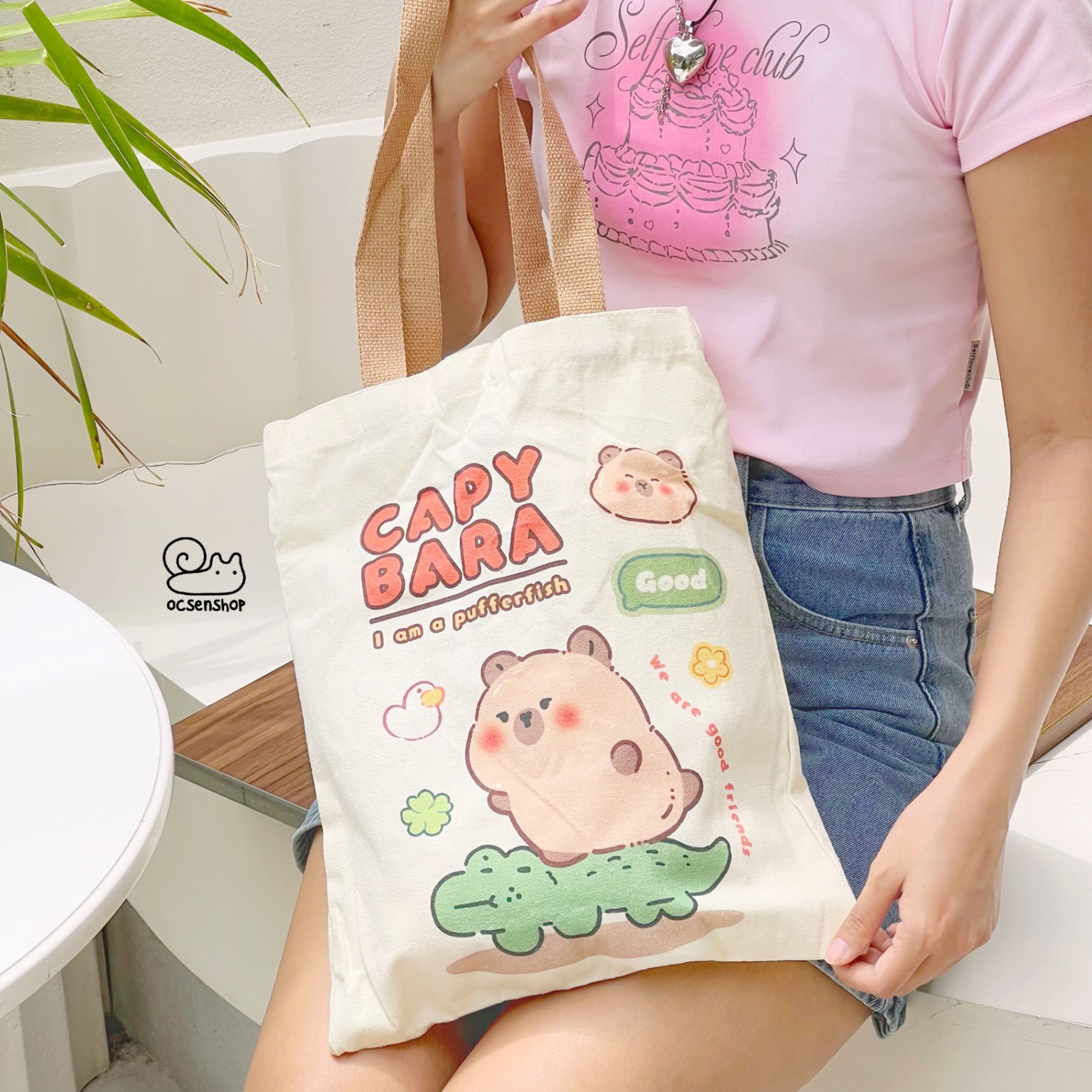 Totebag Capybara