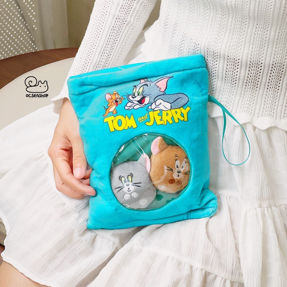 Móc khóa bông gói Tom&Jerry (20cm)