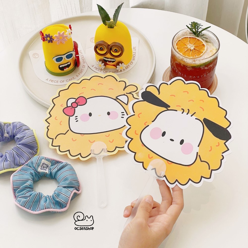 Quạt cầm tay Sanrio