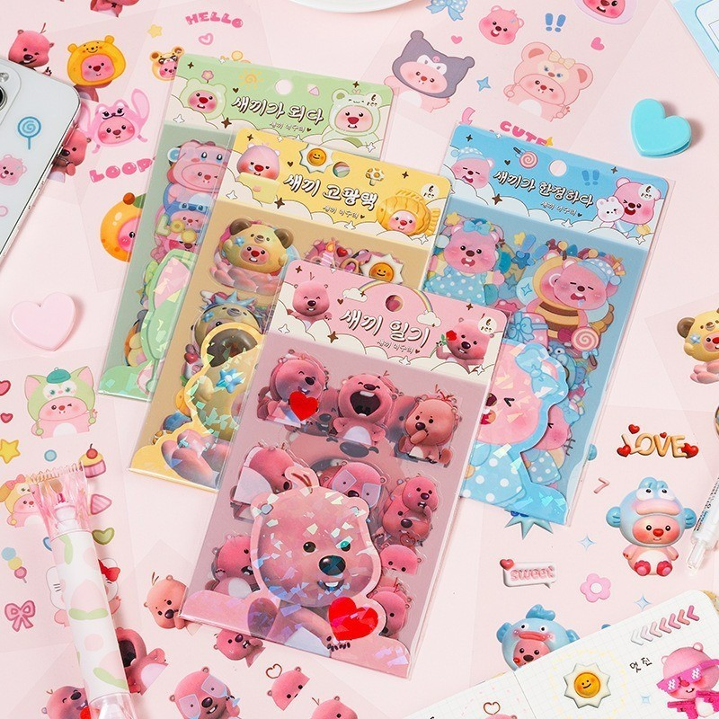 Set sticker Loopy (6 tấm)