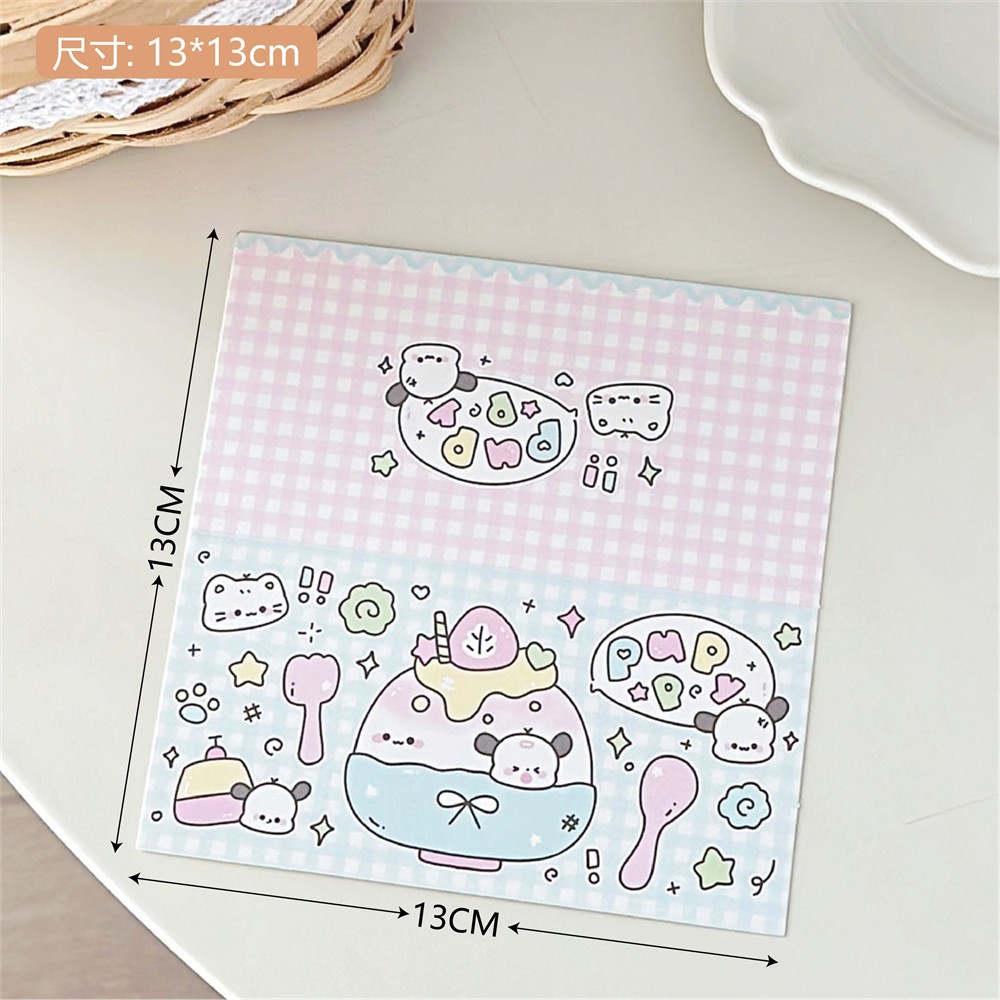 Tag đầu bấm Cartoon (13x6,5cm)