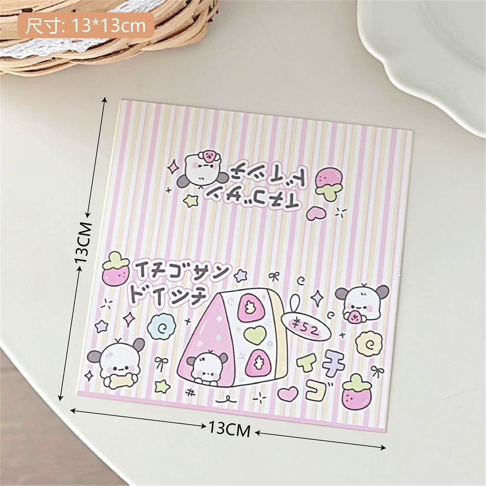 Tag đầu bấm Cartoon (13x6,5cm)