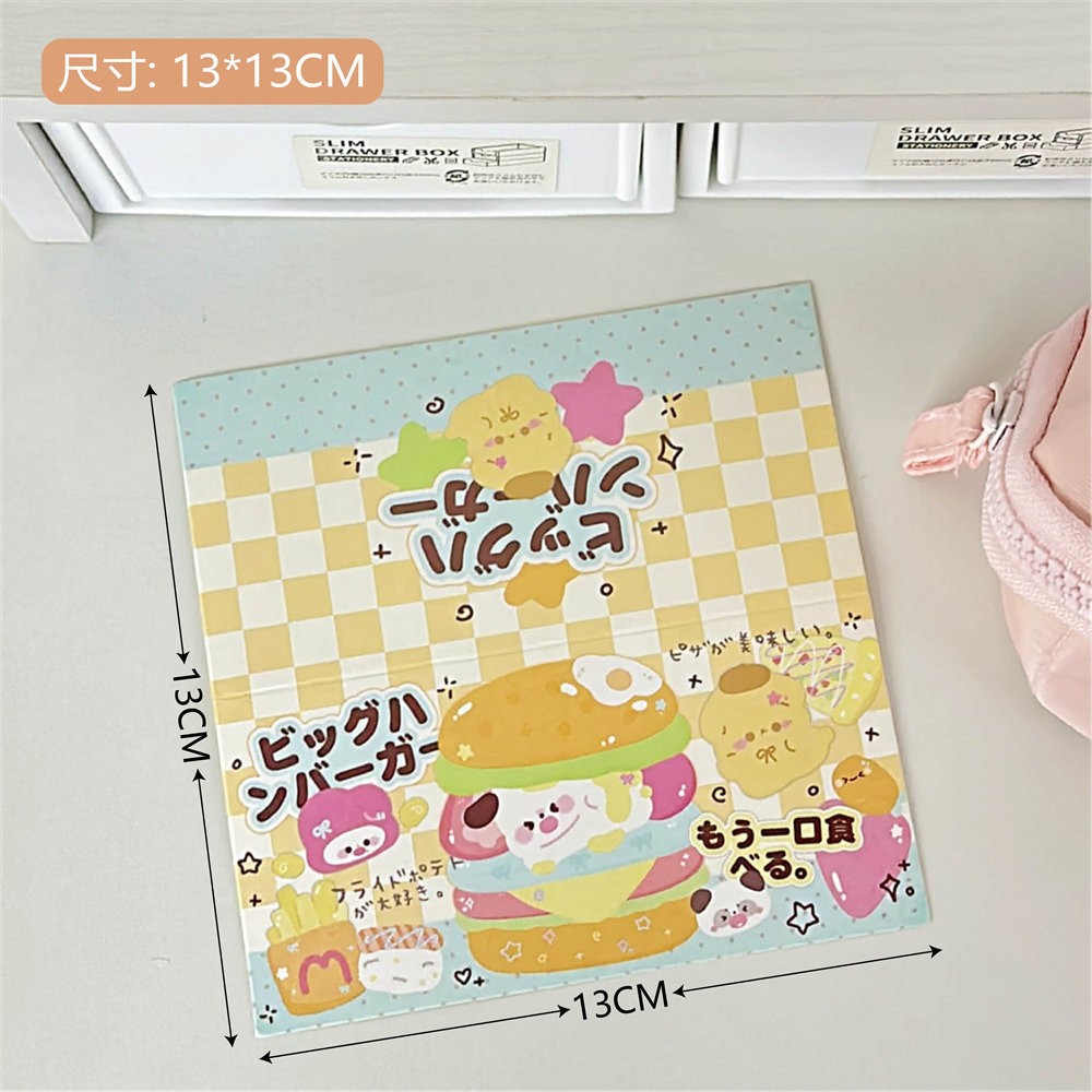 Tag đầu bấm Cartoon (13x6,5cm)