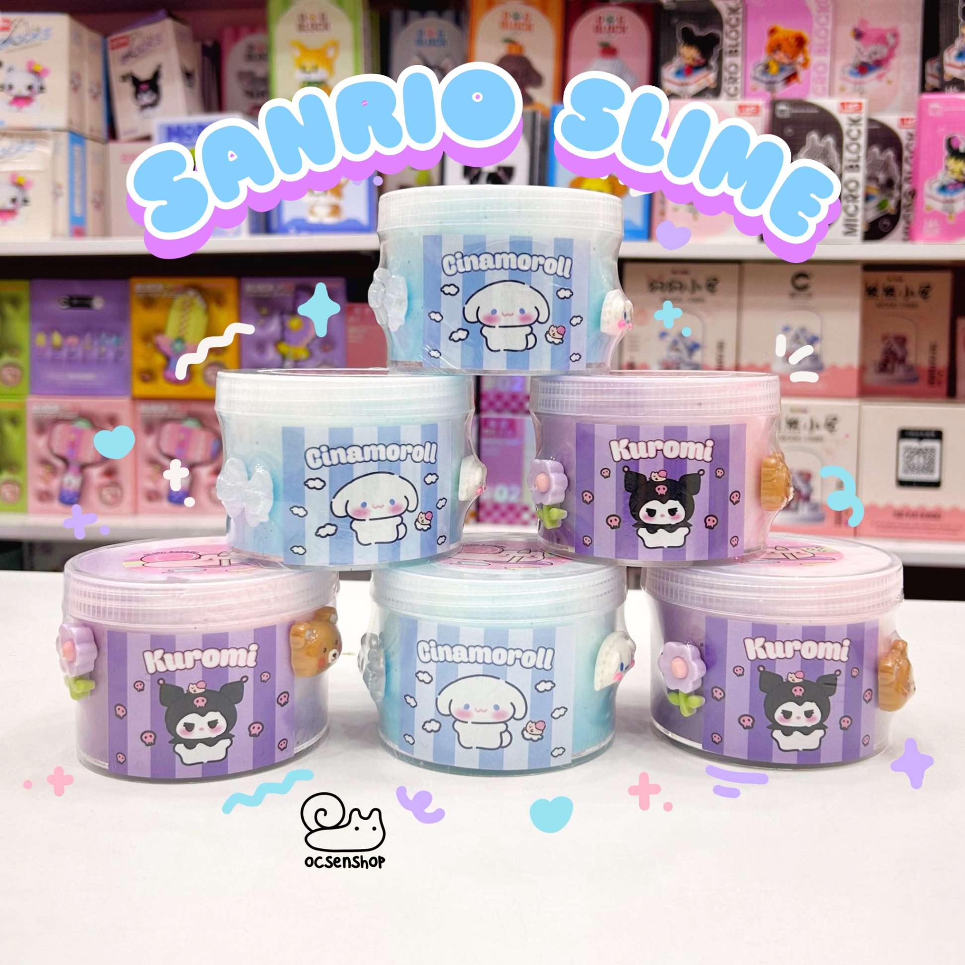 Slime Cinnamoroll (Basic slime) - 8oz