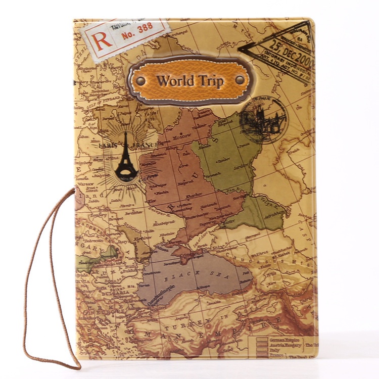 Vỏ passport World Trip