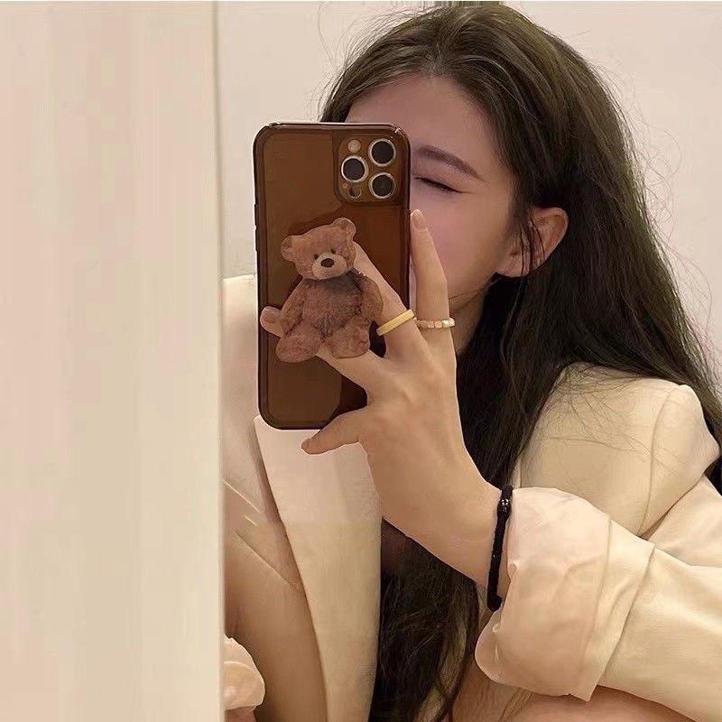 Popsocket gấu Teddy