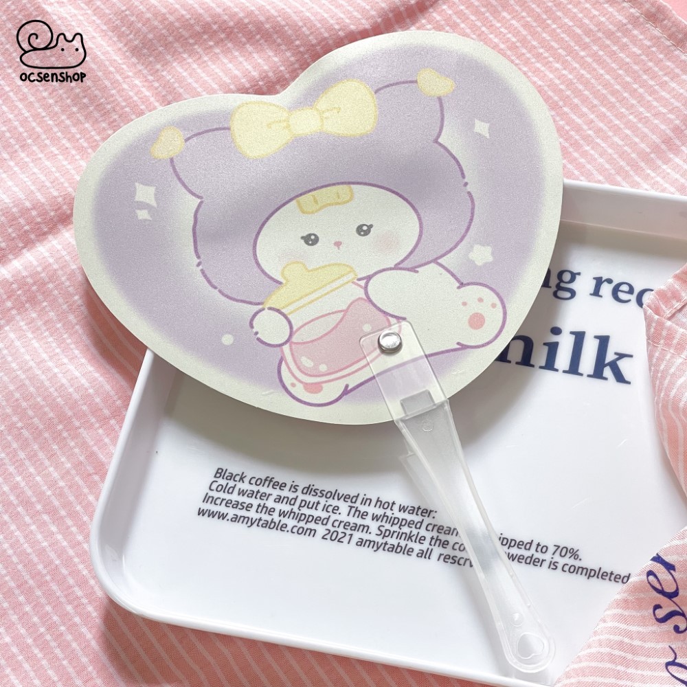 Quạt cầm tay Sanrio cartoon