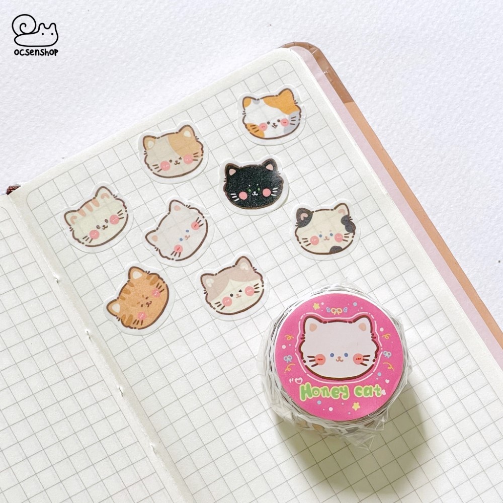 Sticker dạng cuộn Động vật (2cm)