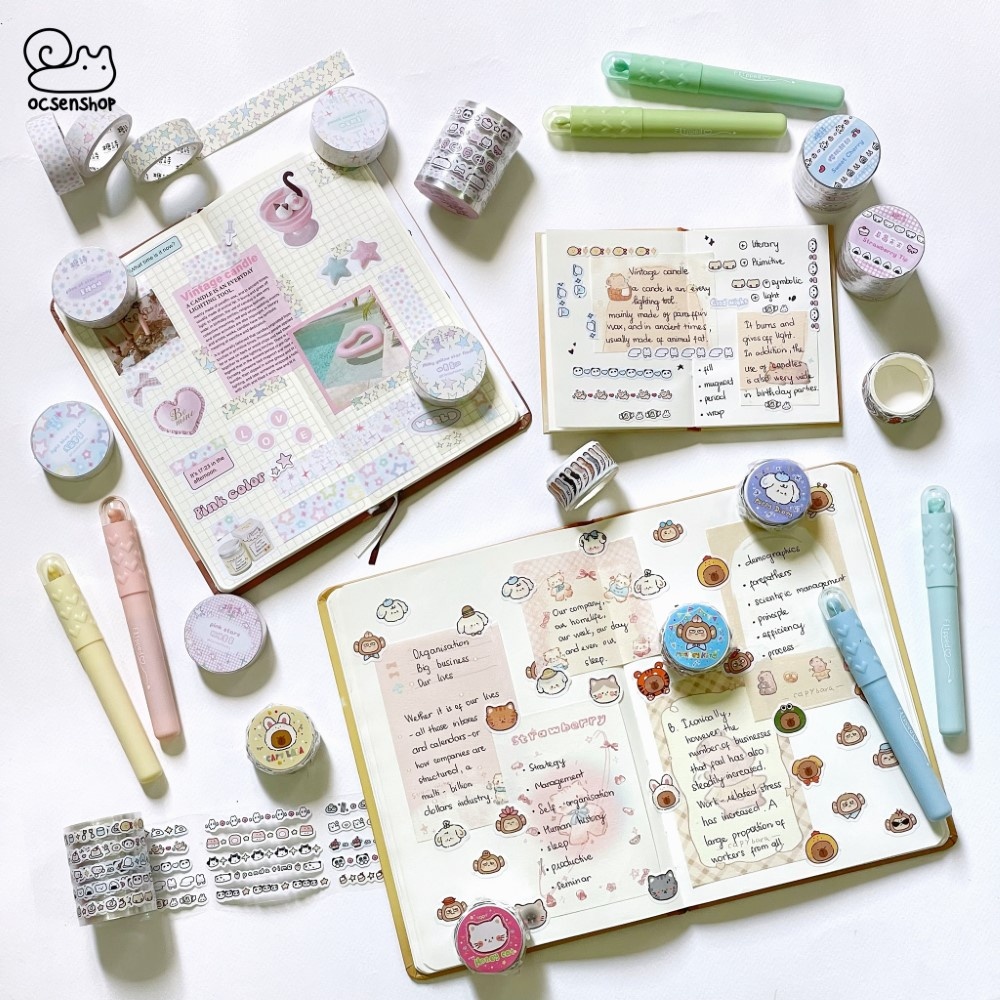 Washitape Cute Row (3.5cm)