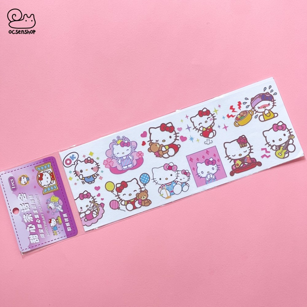 Sticker bảng nhỡ Cartoon (5x10.2cm)